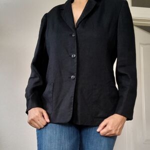Talbots Petites, Irish Linen 3 Button Blazer